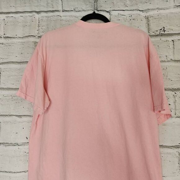 Pacsun PS Basics Cotton Short Sleeve Classic Plain T Shirt Pink Size Medium - Picture 10 of 12
